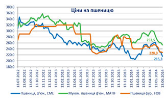 Огляд цінової ситуації зернові та олійні культури ринок зерна